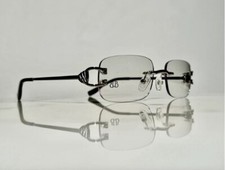 Bonano 925 Silver Big C VVS MOISSANITE Clear Glasses - Iced Buffs Sunglasses