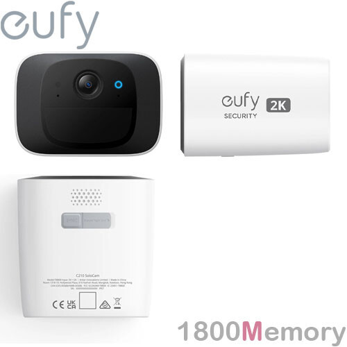 eufy Security Solo Cam C210 SoloCam 2K Wireless Home Security Camera IP67 eufy Security Solo Cam C210 SoloCam 2K Wireless Home Security Camera IP67