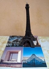 Lot : livre PARIS EN 160 PHOTOS et BOUGIE en cire "TOUR EIFFEL"