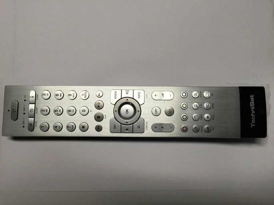 original TechniSat Fernbedienung für 0001/3859 silber neu für TechniMedia UHD+