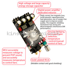 DC 15V-35V TDA7498E Digital Amplifier Board 160W 2 Dual channel 220W Mono NEW