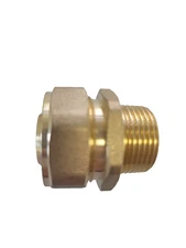 Compression fitting 3/4" X 3/4" MPT PexWorx Pex Al Pex Kitec