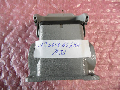 Harting 19300060292, Han 6B Sockelgehäuse, Neu in OVP mit Kabelverschraubung