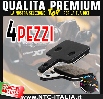 Pastiglie Freni Shimano Per MTB - 4 Coppie Resina, Compatibili Con Modelli M315, M416, M447, Ecc. - Foto 2