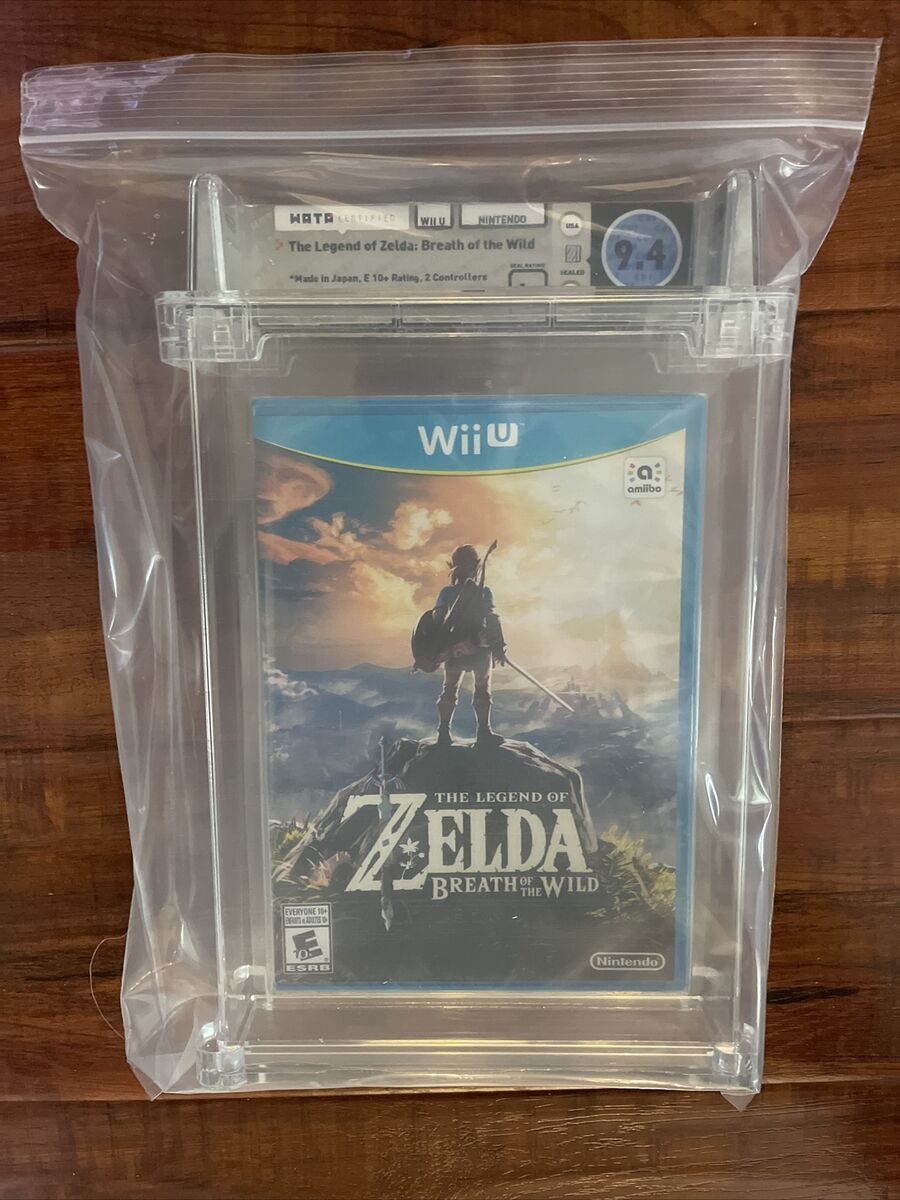 Nintendo Wii U The Legend Of Zelda Breath Of The Wild New Sealed