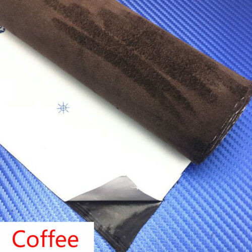 Self Adhesive Faux Suede Fabric Wrap Film Sticker Stretch for Car Interior Decor - Picture 16 of 34