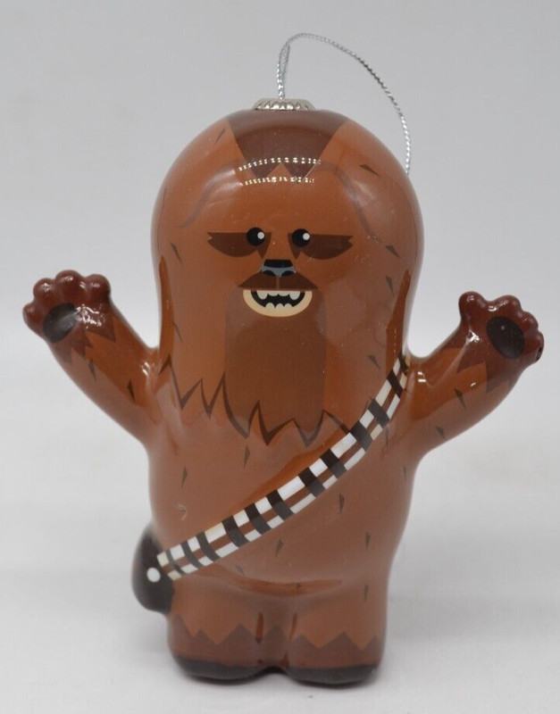 Star Wars Chewbacca Ornament Disney 4.5" Hallmark Gift Topper Holiday