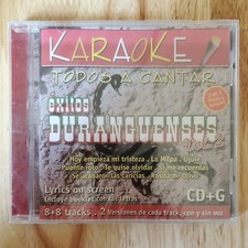 NUEVO Y ORIGINAL KARAOKE Todos A Cantar Exitos Duranguenses Vol 2 CD G