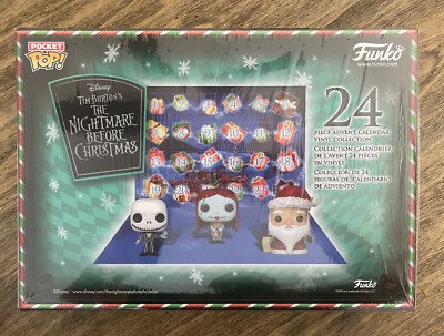 Funko Pocket Pop! The Nightmare Before Christmas 24 Piece Advent Calendar  889698496681 | eBay