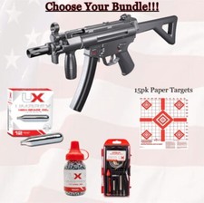 Umarex 2252330 H&K MP5 K-PDW Semi Auto .177 Cal BB Air Rifle w/ Bundle Options