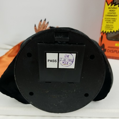 Motionette Witch Display Figure Telco Motion-ette Of Halloween Vintage - Picture 9 of 12