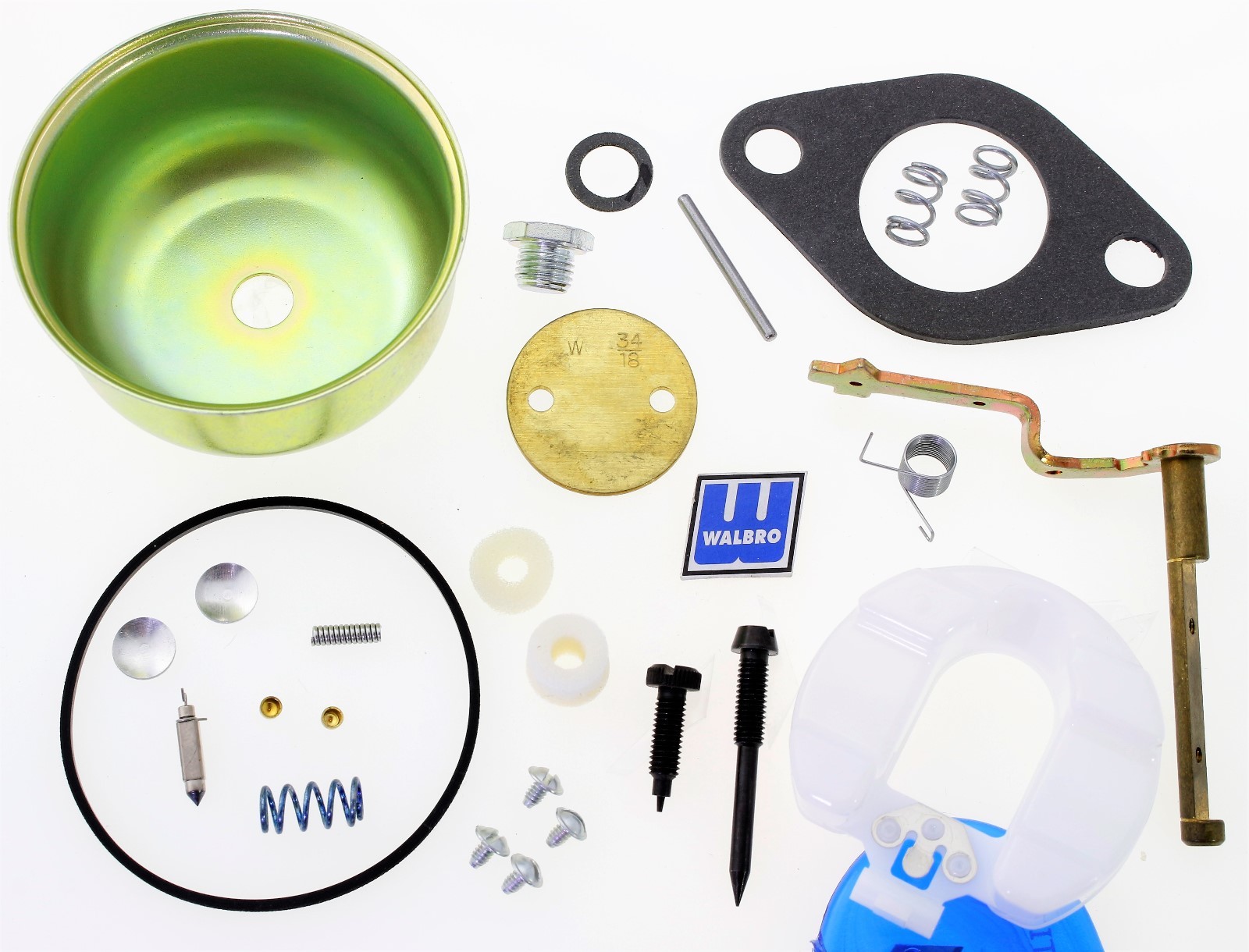 WALBRO Carburetor Kit Float Choke Shaft WHG17 WHG17B Tecumseh Lauson