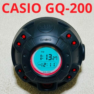 CASIO/目覚まし時計/GQ-200/マッスルタイム/G-SHOCK/デジタル Gショック CASIO GQ-200 マッスルタイム置き時計 CASIO/目覚まし時計