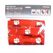 Colosseum Clemson Tigers Multifunction Neck Gaiter Face Mask - Adult Unisex