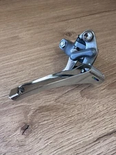 Retro Bicycle Parts Shimano 600 Tricolor Front Derailleur FD-6400 Clamp On 28,6m