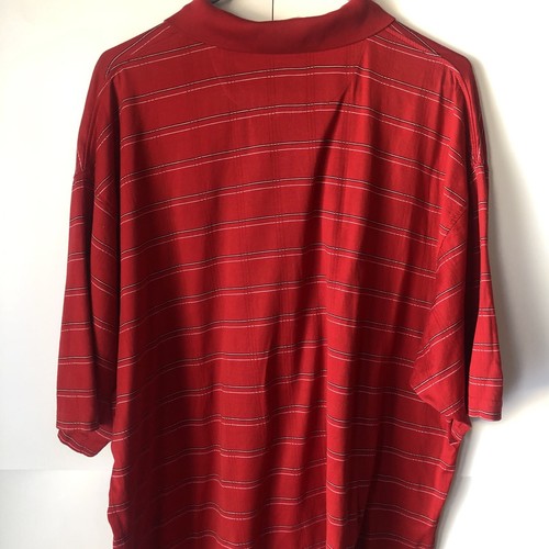 Vintage University of Mississipi Collection Red Cotton Polo Shirt Sz XL OLE MISS - Picture 9 of 11