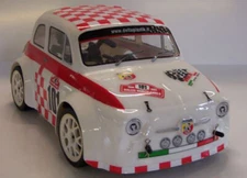0600- Bodywork Body RC Scale 1/16 Fiat 500