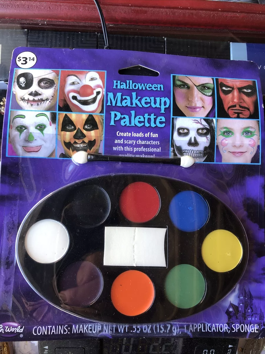 Halloween 2024 makeup palette