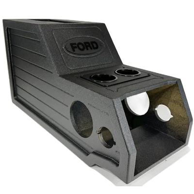 MEGA BASS Ford F-150 04-08 Center Console Subwoofer Box 1x12” Woofer F150 Crew Cab