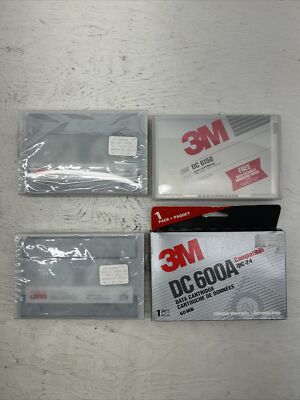 Lot Of 4 3M Data Cartridges - DC-300XL, DC6150, & Two DC600A | eBay