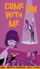 SHAG Josh Agle "Come Sin with Me” Unframed Serigraph Art Print Mint New Tiki MCM