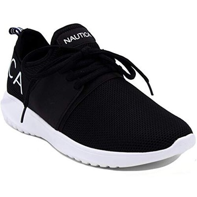 nautica black sneakers