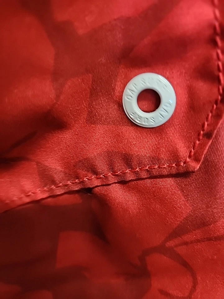 Bañador Gap Niños Talla S Rojo Regular Floral Cintura Elástica Estampado Foto 4 de 4