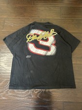 Vintage 1997 Dale Earnhardt Graphic Tee Men’s XL Black Single Stitch USA Made