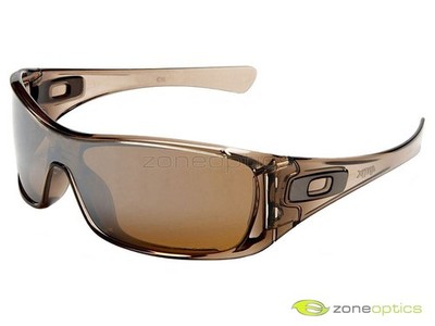 Oakley Antix Polarized Sunglasses 12-960 Brown Smoke/Tungsten Iridium