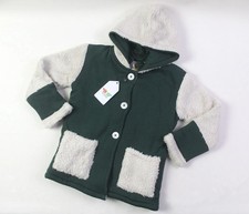 Kids Winter Hooded Coat with Fur   Boys Long Warm Parka Jacket Unisex