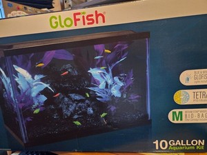 GloFish 10 Gallon Fish Aquarium kit