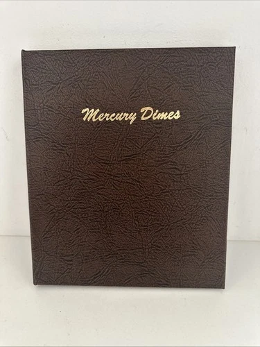 1916-1945 Mercury Dime Dansco Empty Album . Perfect Condition