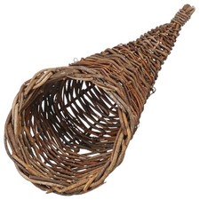 Cornucopia Basket Bread Basket Desktop Snack Holder Table Centerpiece Decoration