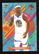 2025-26 Topps Finest Jimmy Butler III #275 Rare Sky Blue Refractor 105/150