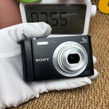 Sony Cyber-shot DSC-W800 Digital Camera 20.1 MP 5x Optical Zoom Black Auto Focus