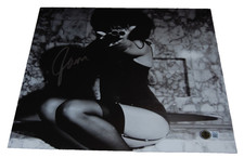 JESSIE MURPH signed (SEX HYSTERIA) 12x12 Vynil record insert BECKETT BAS BW61780