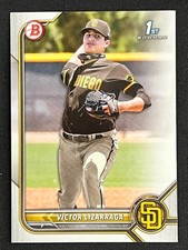 5 Card Lot Victor Lizarraga 2022 Bowman Prospects BP-126 San Diego Padres