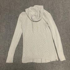 Womens Eddie Bauer Cotton Full Zip sweater Hiking Outdoors hoodie sz Medium M