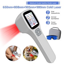 2500mW Cold Laser Therapy Device for Human  Dog Pain Relief 650 808 905 980nm
