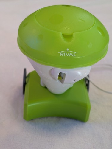 Rival Ice Shaver Snow Cone Maker - Green Summer Treat Great Condition