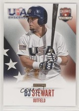 2014 Panini USA Baseball Box Set Collegiate National Team DJ Stewart #5 y0i