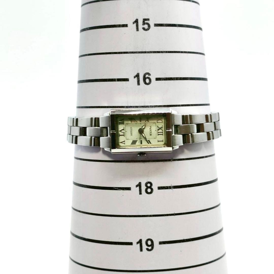 Working CITIZEN Wicca Square Rectangular Watch Ja… - image 9