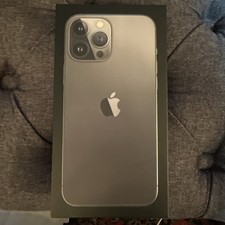 ORIGINAL Apple iPhone 13 Pro Max Graphite 128 Gb OEM EMPTY BOX ONLY