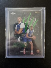 2025-26 Topps Chrome #INS-11 Cooper Flagg Instinct Green Refractor #/99