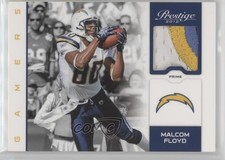 2012 Playoff Prestige Gamers Materials Prime Malcom Floyd #4 r7l