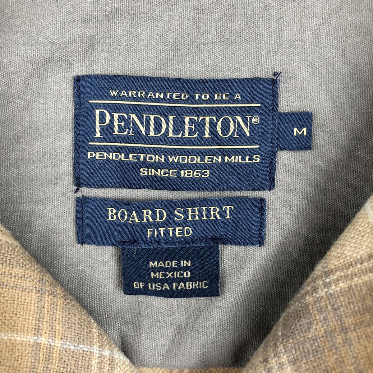 Vintage Pendleton PENDLETON BOARD SHIRT FITTED Ch… - image 3