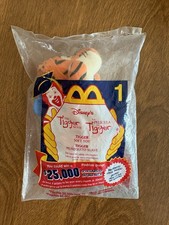 Disney The Tigger Movie Tigger Clip McDonalds Happy Meal Toy 1 Sealed 2000