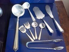 9 pezzi  in argento 800 Servizio Tavola