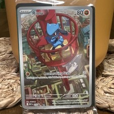 Pokémon TCG Riolu Holo Promo Pokemon Promos 010 w/ETB dividers