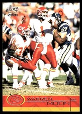 Warren Moon 2001 Pacific #213 Chiefs NFL READ FREE SHIPPING AutographDen